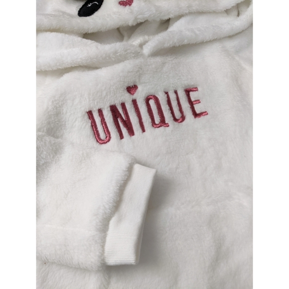 NEW with Tags Carter's White Polar Bear Fleece Hoodie  2T - Picture 8 of 9
